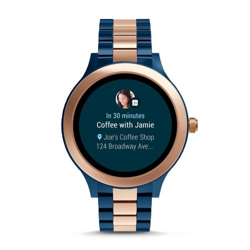 Smartwatch Fossil Q Venture FTW6002 da Donna in Acciaio Oro Rosa